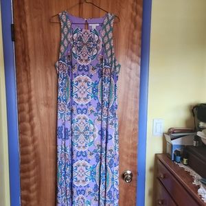 London Times Purple Dress